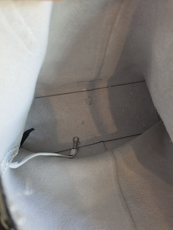 Rebecca Minkoff Cream Pebbled Leather Tote - Picture 6 of 6